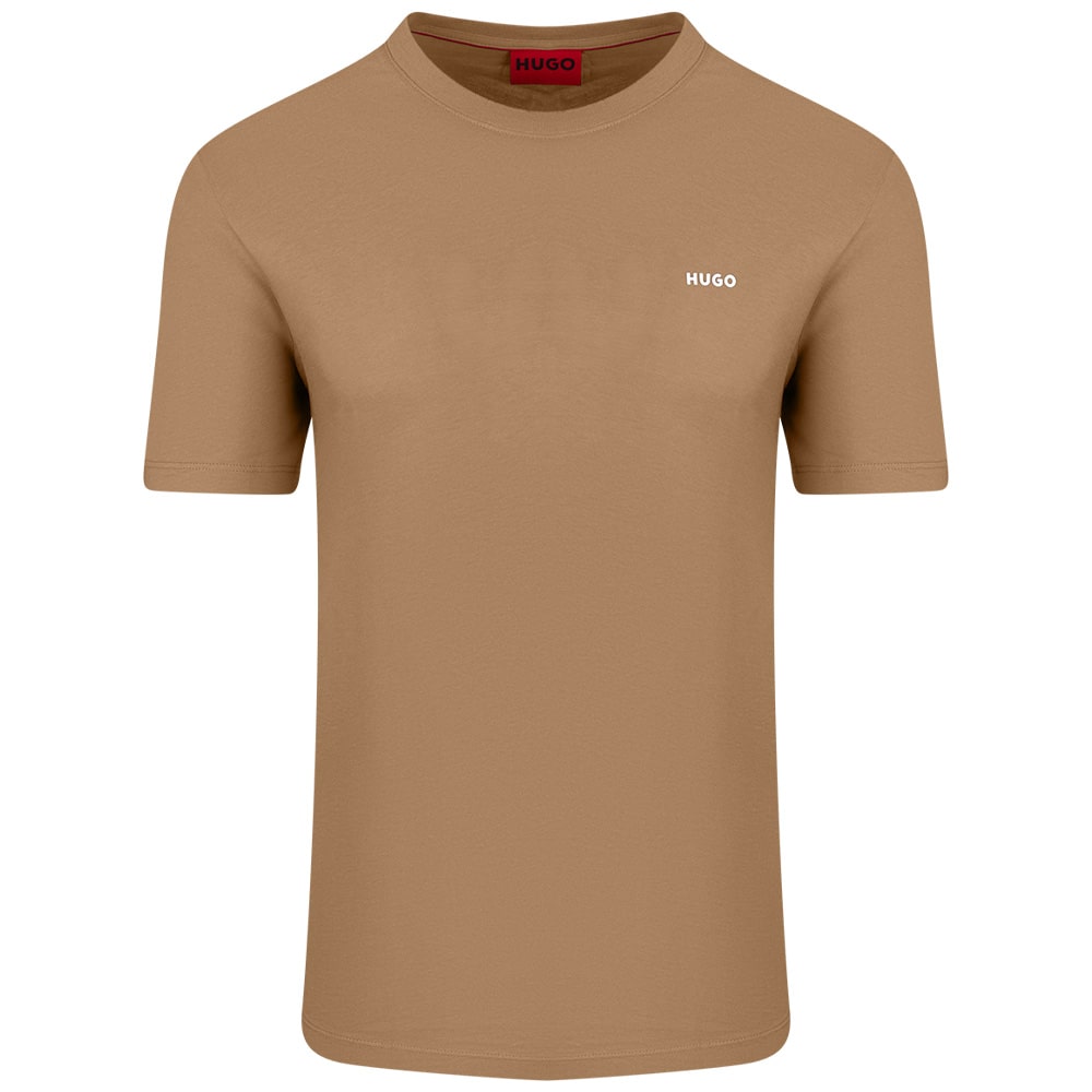 Hugo Μπεζ T-shirt C Neck - 50466158