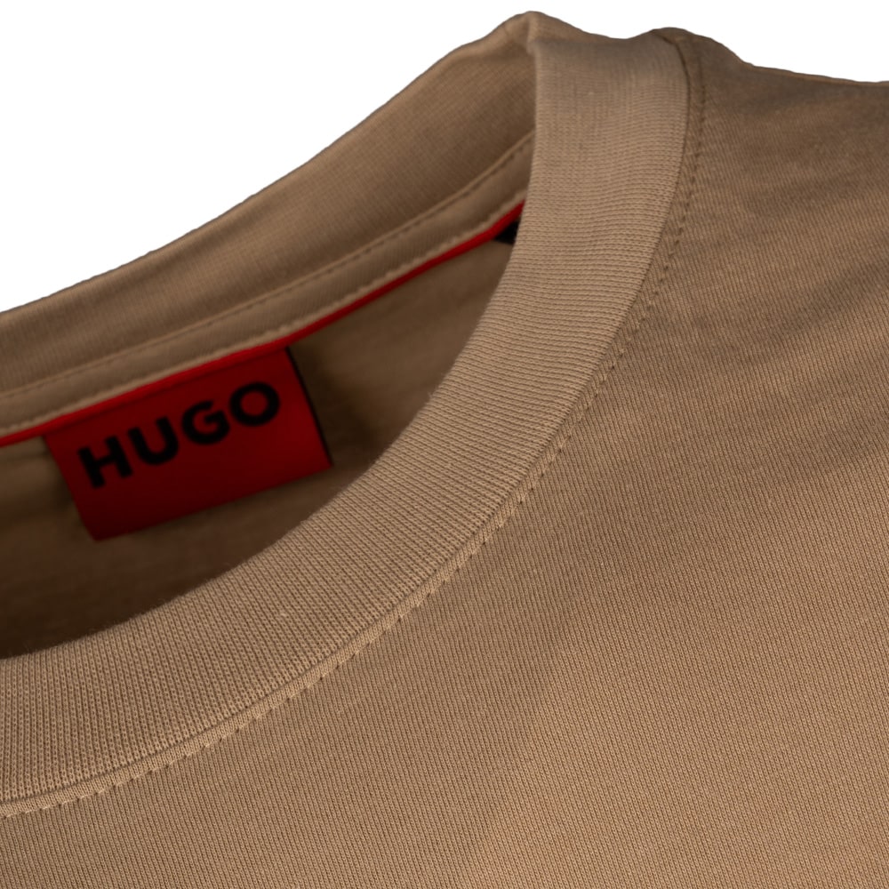 Hugo Μπεζ T-shirt C Neck - 50466158