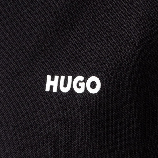 Hugo Μαύρο Κοντομάνικο polo - 50466182