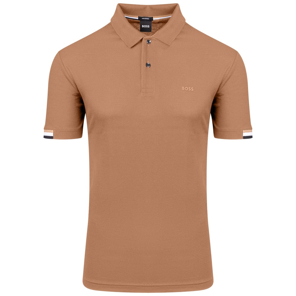 Boss Μπεζ Κοντομάνικο polo - 50467113