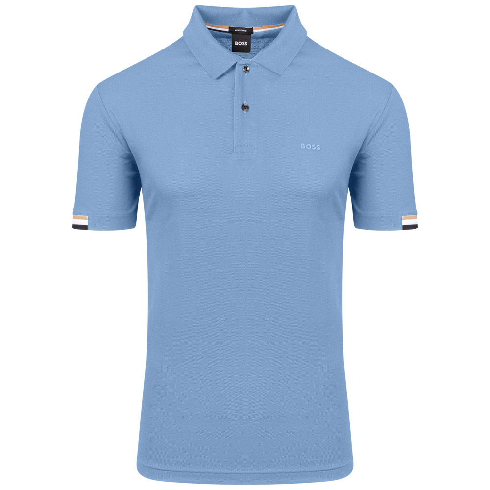 Boss Γαλάζιο Κοντομάνικο polo - 50467113