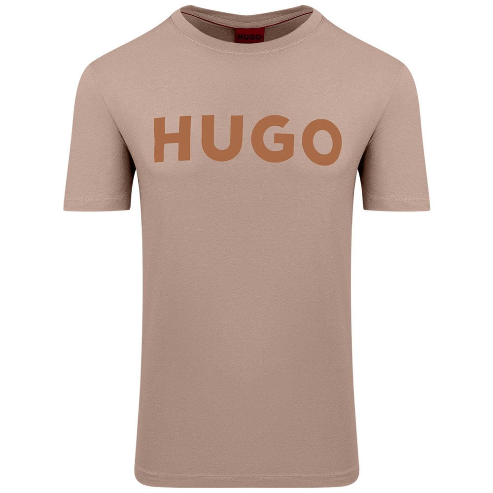 Hugo Μπεζ T-shirt - 50467556