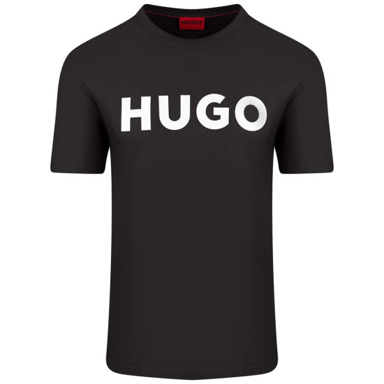 Hugo Μαύρο T-shirt C Neck - 50467556