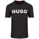 Hugo Μαύρο T-shirt C Neck - 50467556