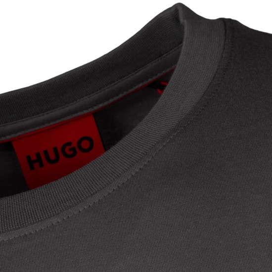 Hugo Γκρι T-shirt Dulivio C Neck - 50467556