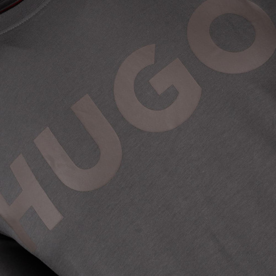 Hugo Γκρι T-shirt Dulivio C Neck - 50467556