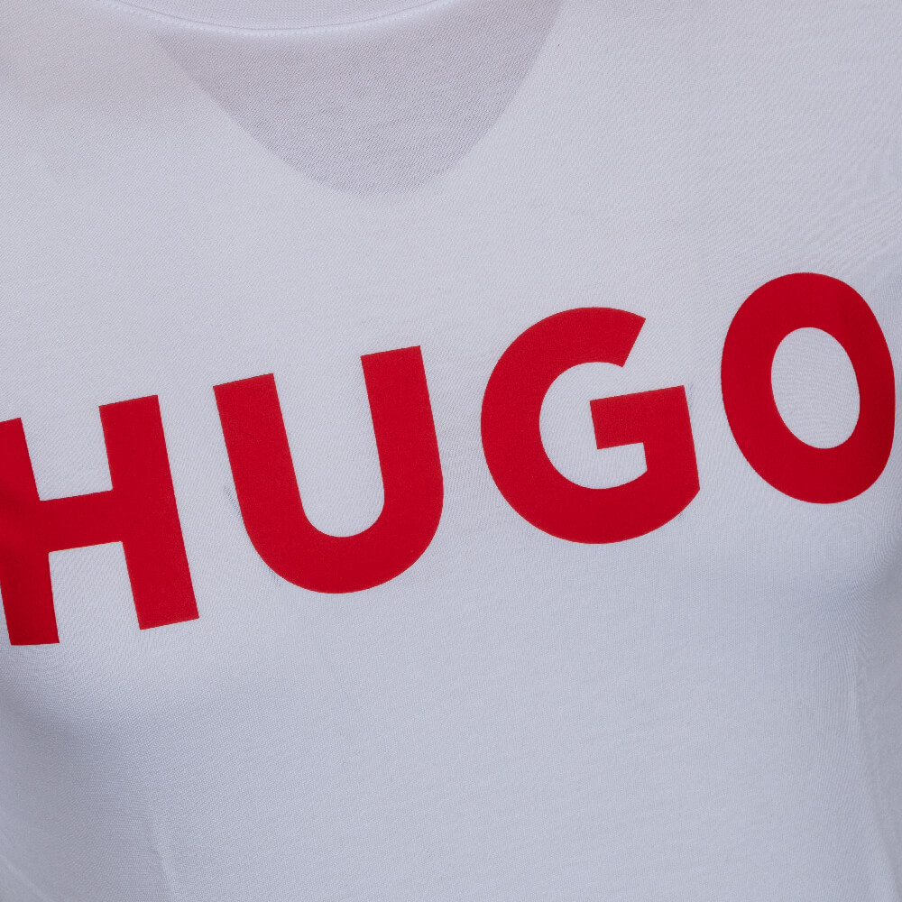 Hugo Λευκό T-shirt C Neck - 50467556