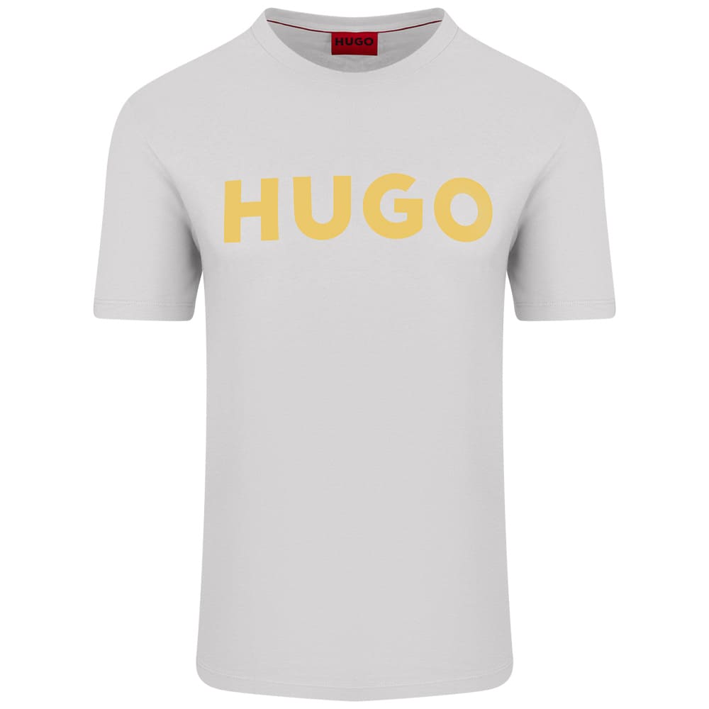 Hugo Εκρού T-shirt Dulivio C Neck - 50467556