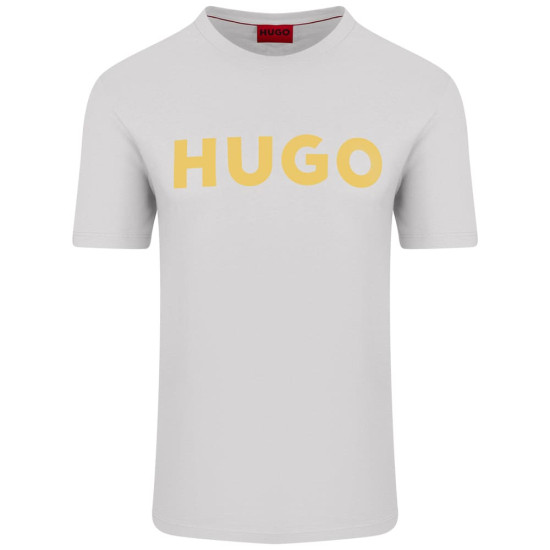 Hugo Εκρού T-shirt Dulivio C Neck - 50467556
