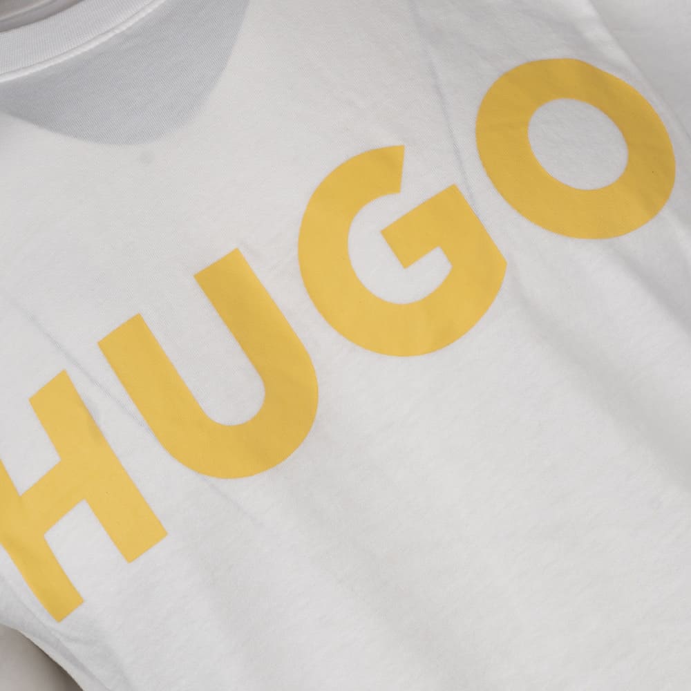 Hugo Εκρού T-shirt Dulivio C Neck - 50467556