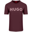 Hugo Μπορντό T-shirt Dulivio C Neck - 50467556