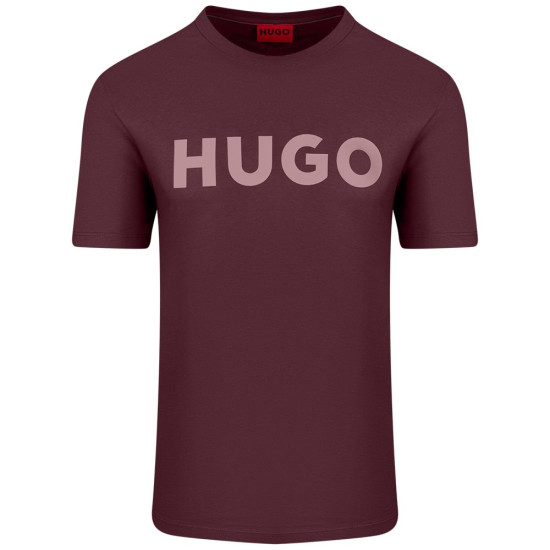 Hugo Μπορντό T-shirt Dulivio C Neck - 50467556