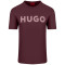 Hugo Μπορντό T-shirt Dulivio C Neck - 50467556