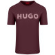 Hugo Μπορντό T-shirt Dulivio C Neck - 50467556