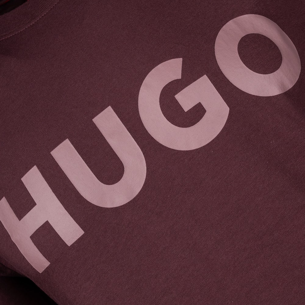 Hugo Μπορντό T-shirt Dulivio C Neck - 50467556