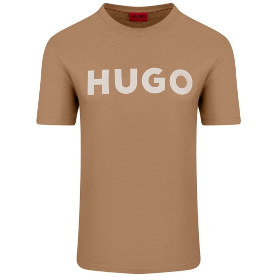 Hugo Μπεζ T-shirt Dulivio C Neck - 50467556