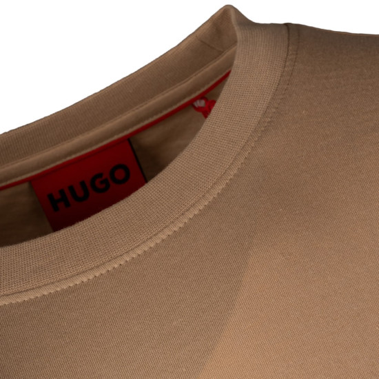 Hugo Μπεζ T-shirt Dulivio C Neck - 50467556