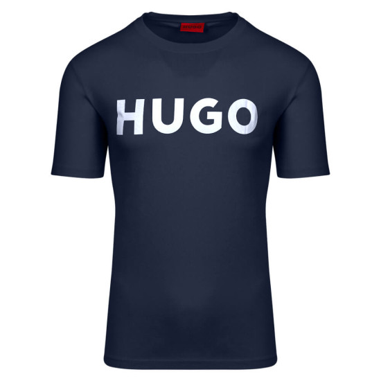 Hugo Μπλε T-shirt C Neck - 50467556