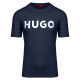 Hugo Μπλε T-shirt C Neck - 50467556
