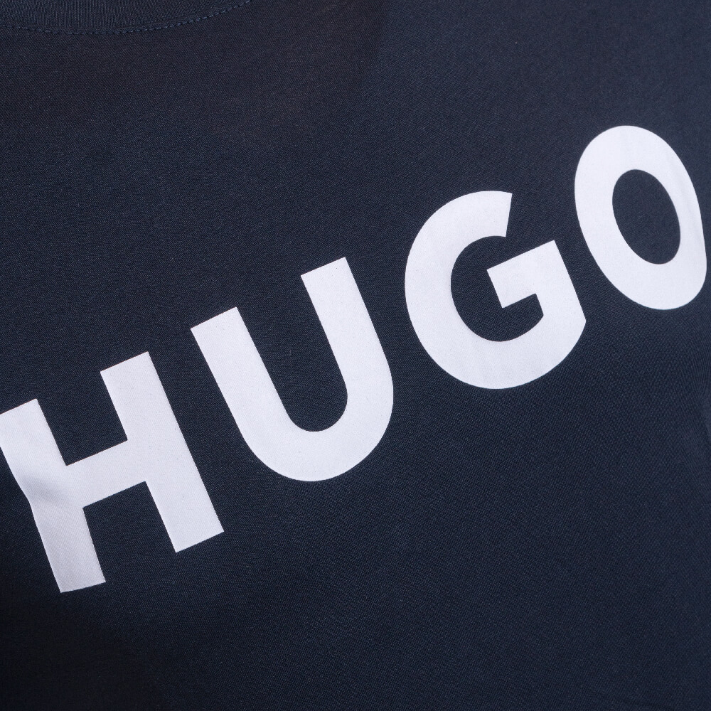 Hugo Μπλε T-shirt C Neck - 50467556