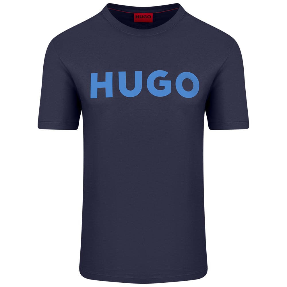 Hugo Μπλε T-shirt Dulivio C Neck - 50467556