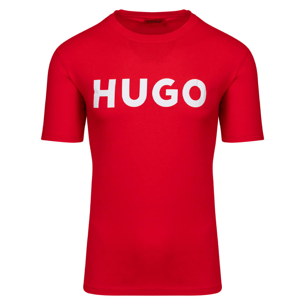 Hugo Κόκκινο T-shirt C Neck - 50467556