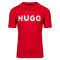 Hugo Κόκκινο T-shirt C Neck - 50467556