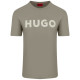 Hugo Χακί T-shirt Dulivio C Neck - 50467556