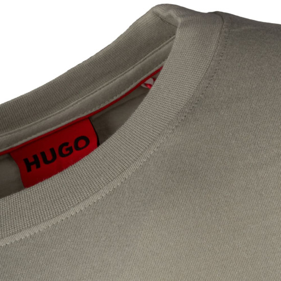 Hugo Χακί T-shirt Dulivio C Neck - 50467556