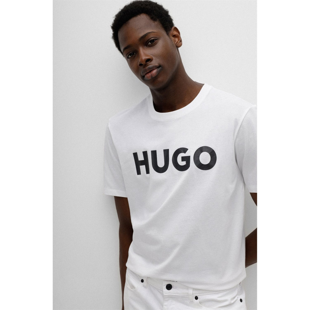 Hugo Λευκό T-shirt C Neck - 50467556