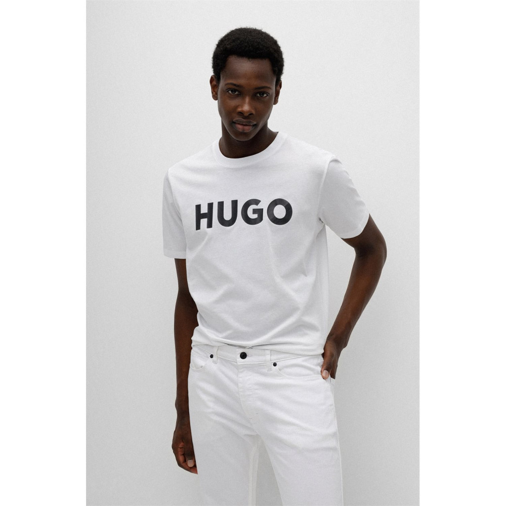 Hugo Λευκό T-shirt C Neck - 50467556