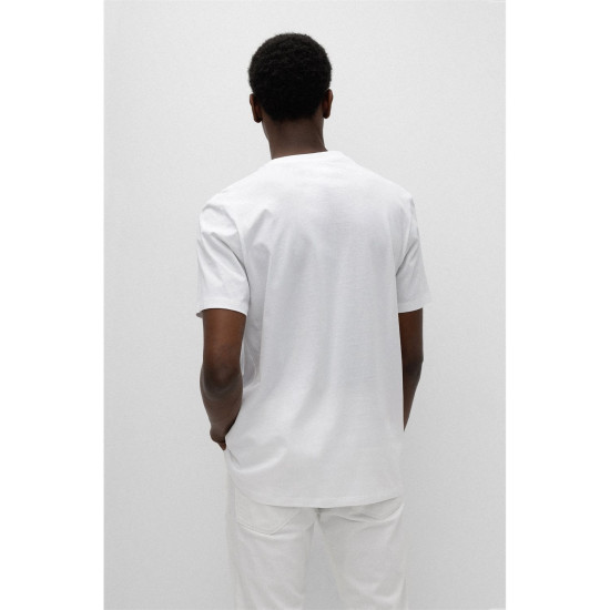 Hugo Λευκό T-shirt C Neck - 50467556