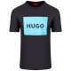 Hugo Μαύρο T-shirt Dulive C Neck - 50467952
