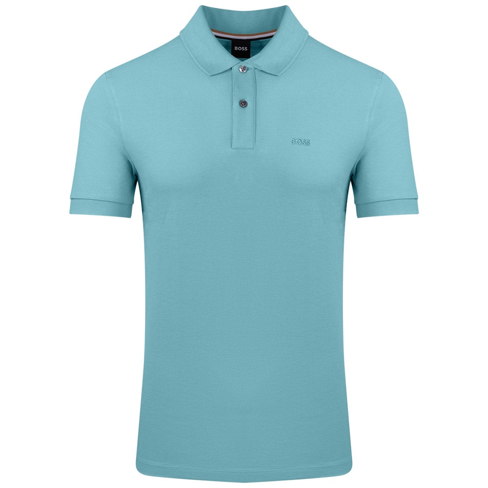 Boss Γαλάζιο Κοντομάνικο polo - 50468301