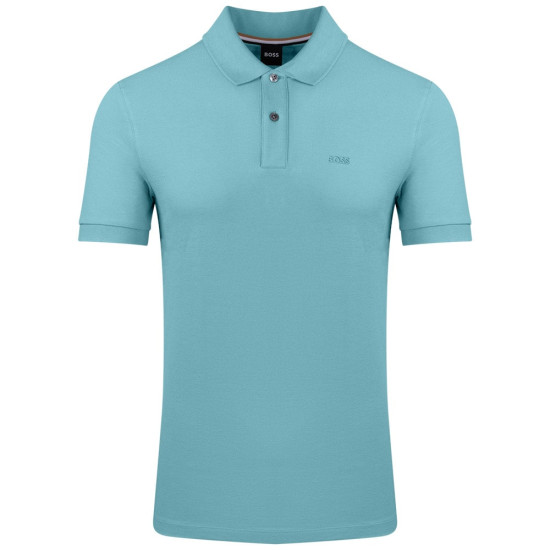 Boss Γαλάζιο Κοντομάνικο polo - 50468301