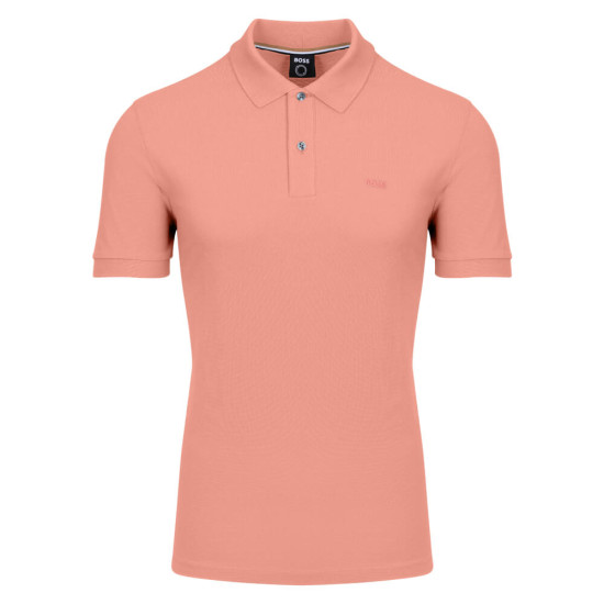Boss Μπλούζα Polo 100% Cotton 50468301 Ροζ