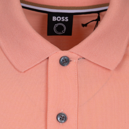Boss Μπλούζα Polo 100% Cotton 50468301 Ροζ