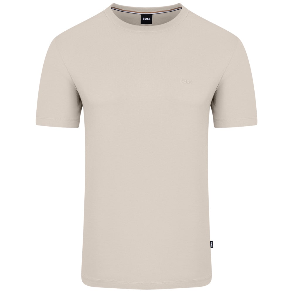 Boss Εκρού T-shirt C Neck - 50468347