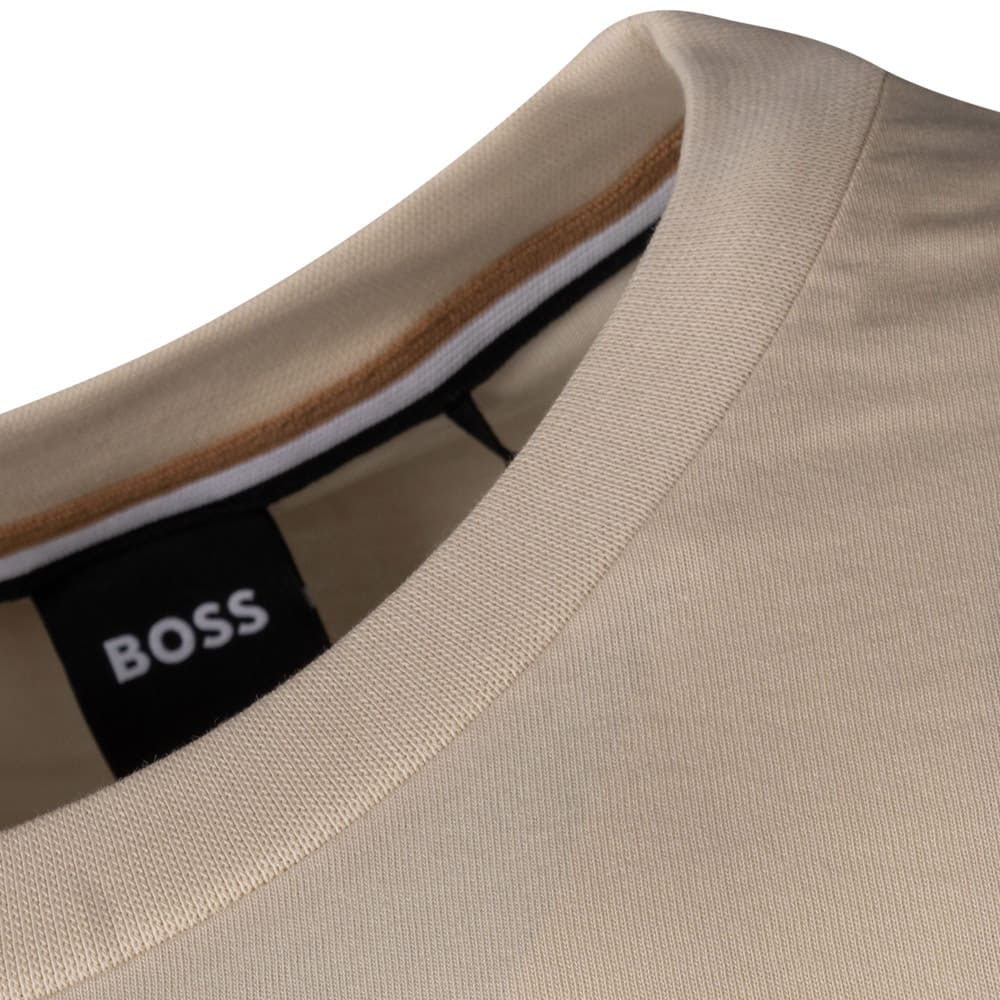 Boss Εκρού T-shirt C Neck - 50468347