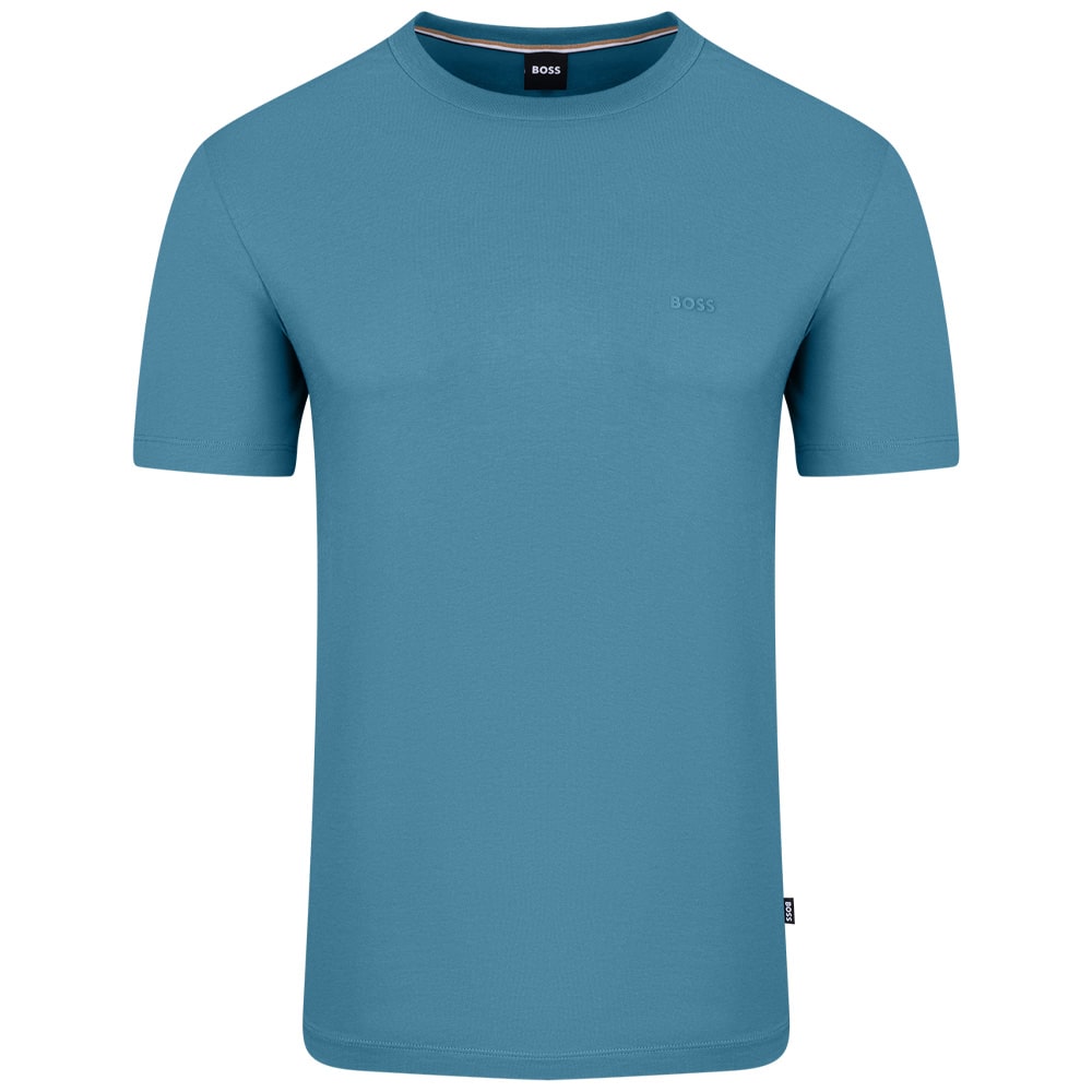 Boss Μπλε T-shirt Thompson C Neck - 50468347