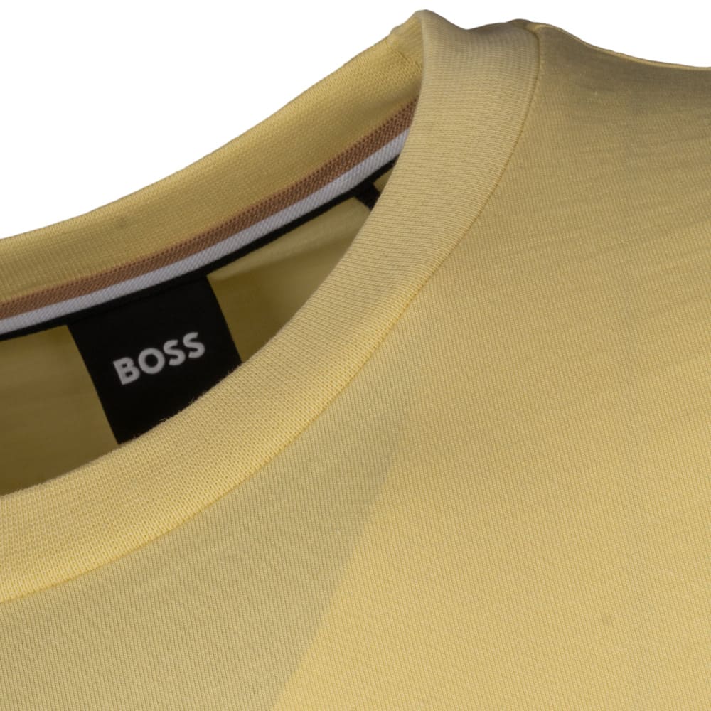 Boss Κίτρινο T-shirt Thompson C Neck - 50468347