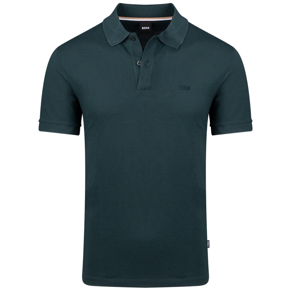 Boss Πράσινο Σκούρο Κοντομάνικο polo - 50468362