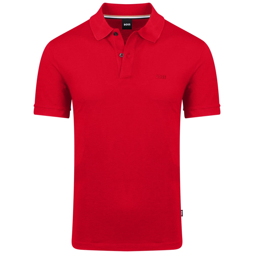 Boss Κόκκινο Κοντομάνικο polo - 50468362