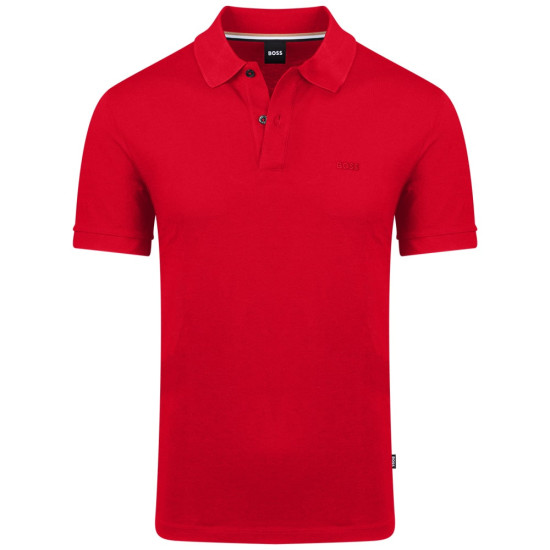 Boss Κόκκινο Κοντομάνικο polo - 50468362