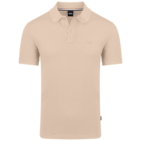 Boss Μπεζ Κοντομάνικο polo - 50468362