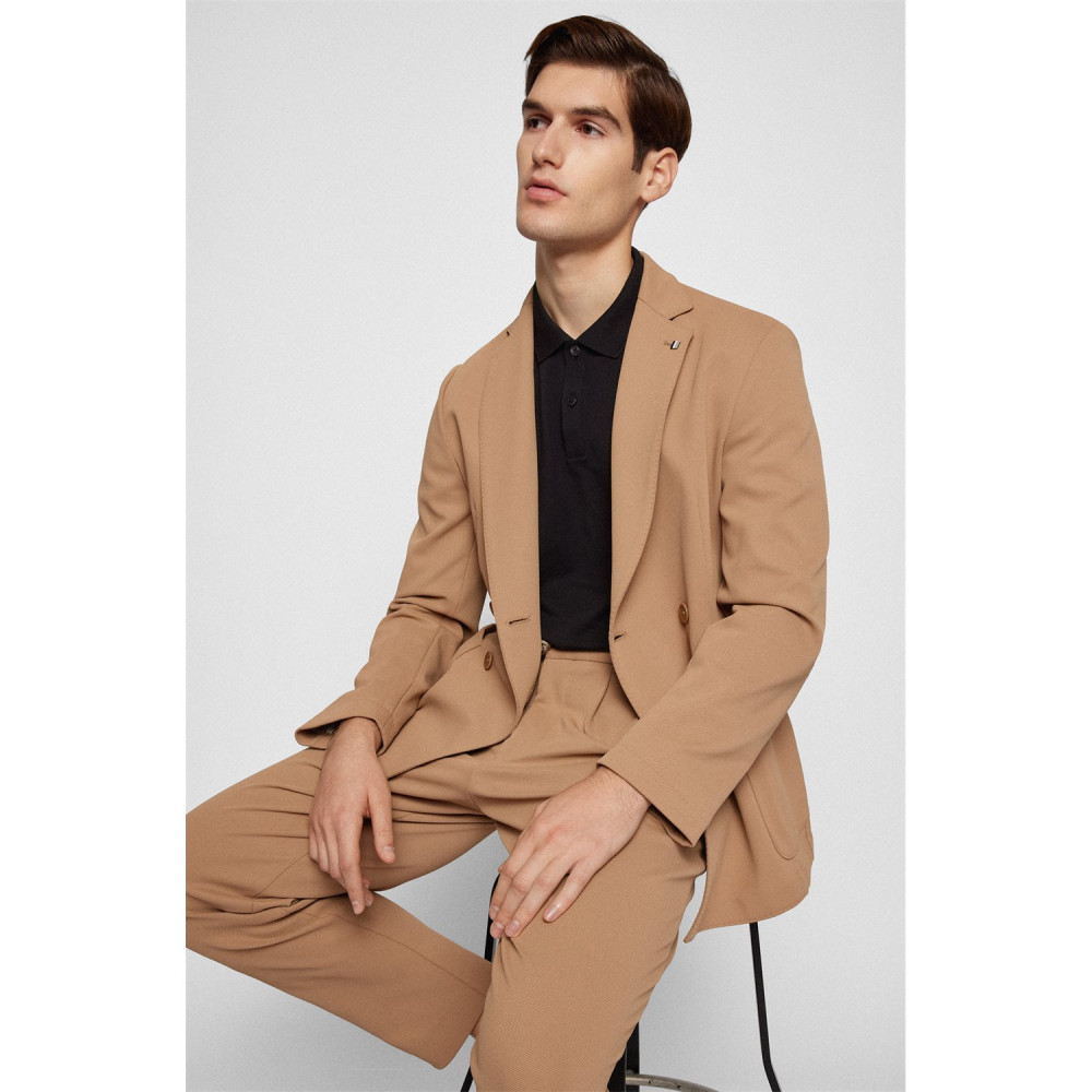 Boss Μαύρο Κοντομάνικο polo - 50468362