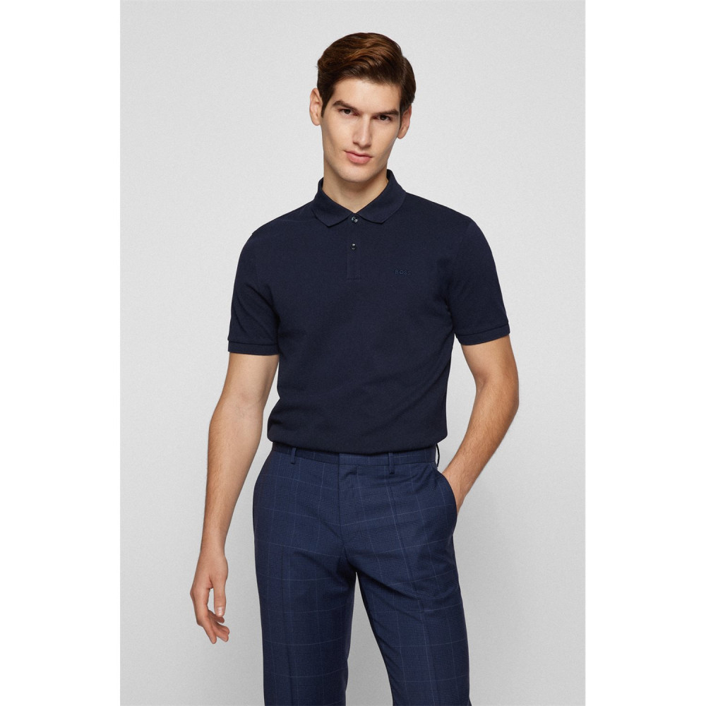 Boss Μπλε Κοντομάνικο polo - 50468362