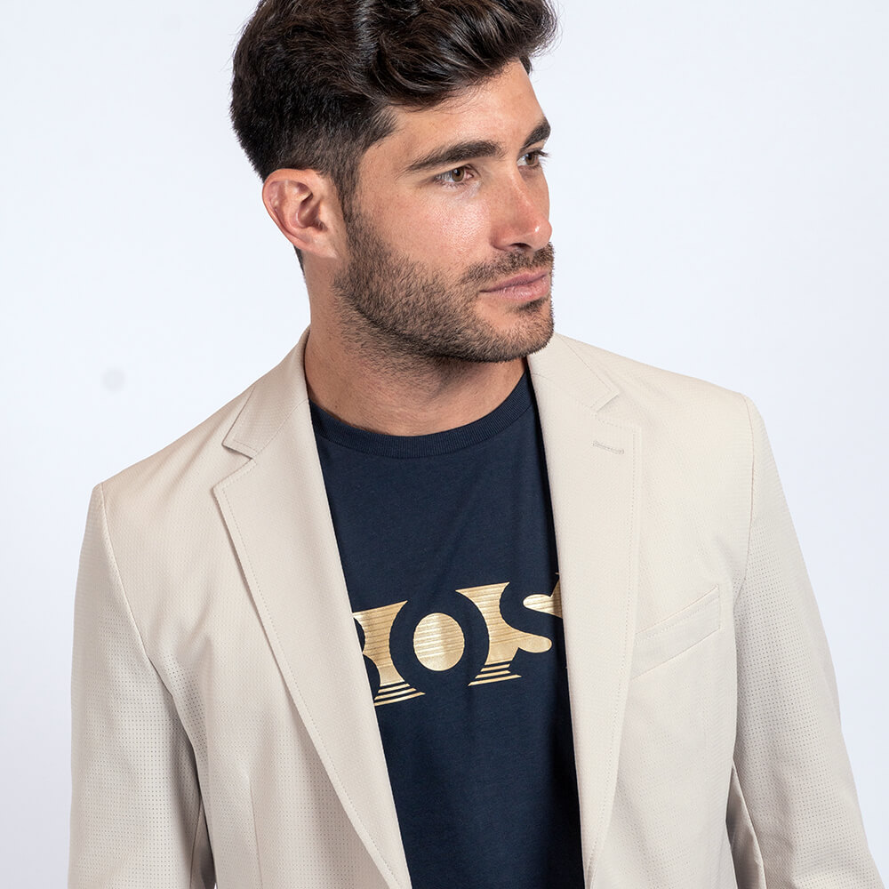 Boss Μπεζ Σακάκι - 50468904 