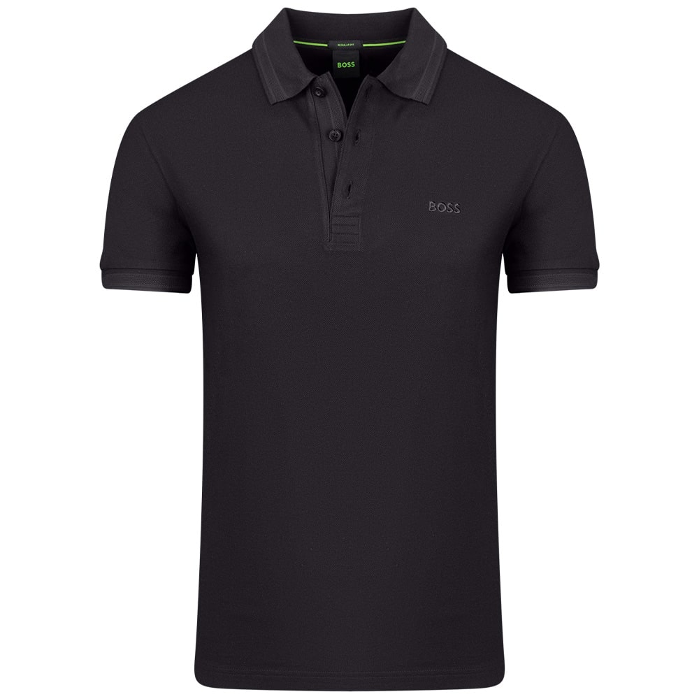 Boss Μαύρο Κοντομάνικο polo Paddy - 50469055