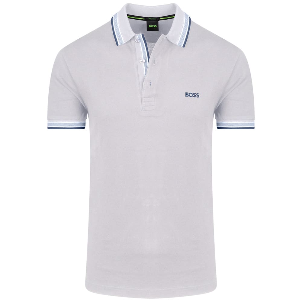 Boss Λευκό Κοντομάνικο polo Paddy - 50469055